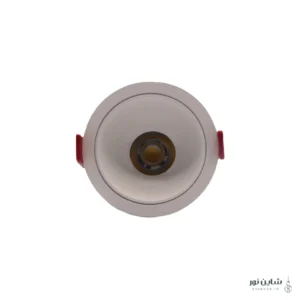 چراغ دکوراتیو سقفی توکار 12 وات با رفلکتور یزدنور